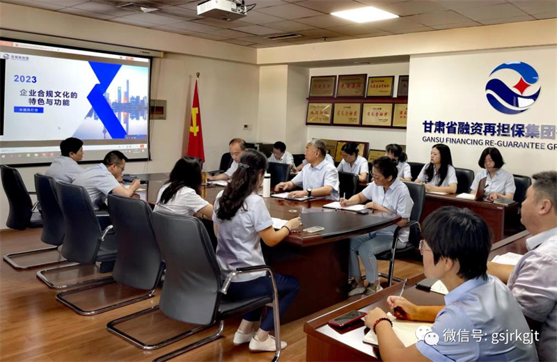“三抓三促”我們在行動 | 培育合規(guī)文化 助推穩(wěn)健發(fā)展——再擔(dān)保公司組織開展企業(yè)合規(guī)文化專題培訓(xùn)